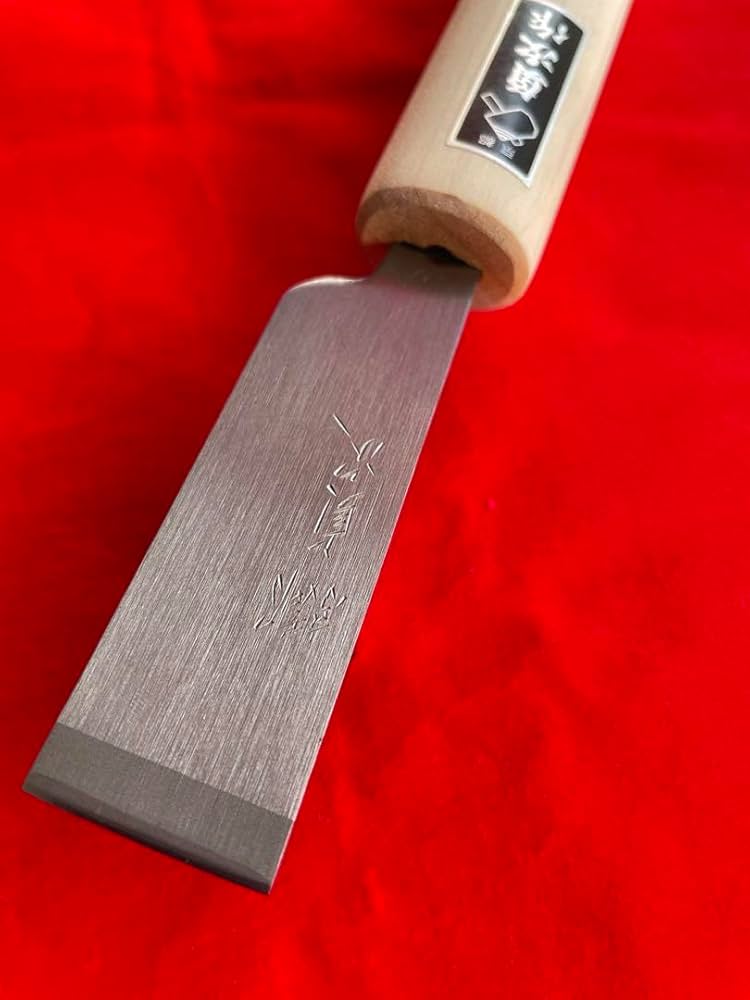 Amazon | 京都貞次作革包丁 青鋼製24ミリ | ノーブランド品