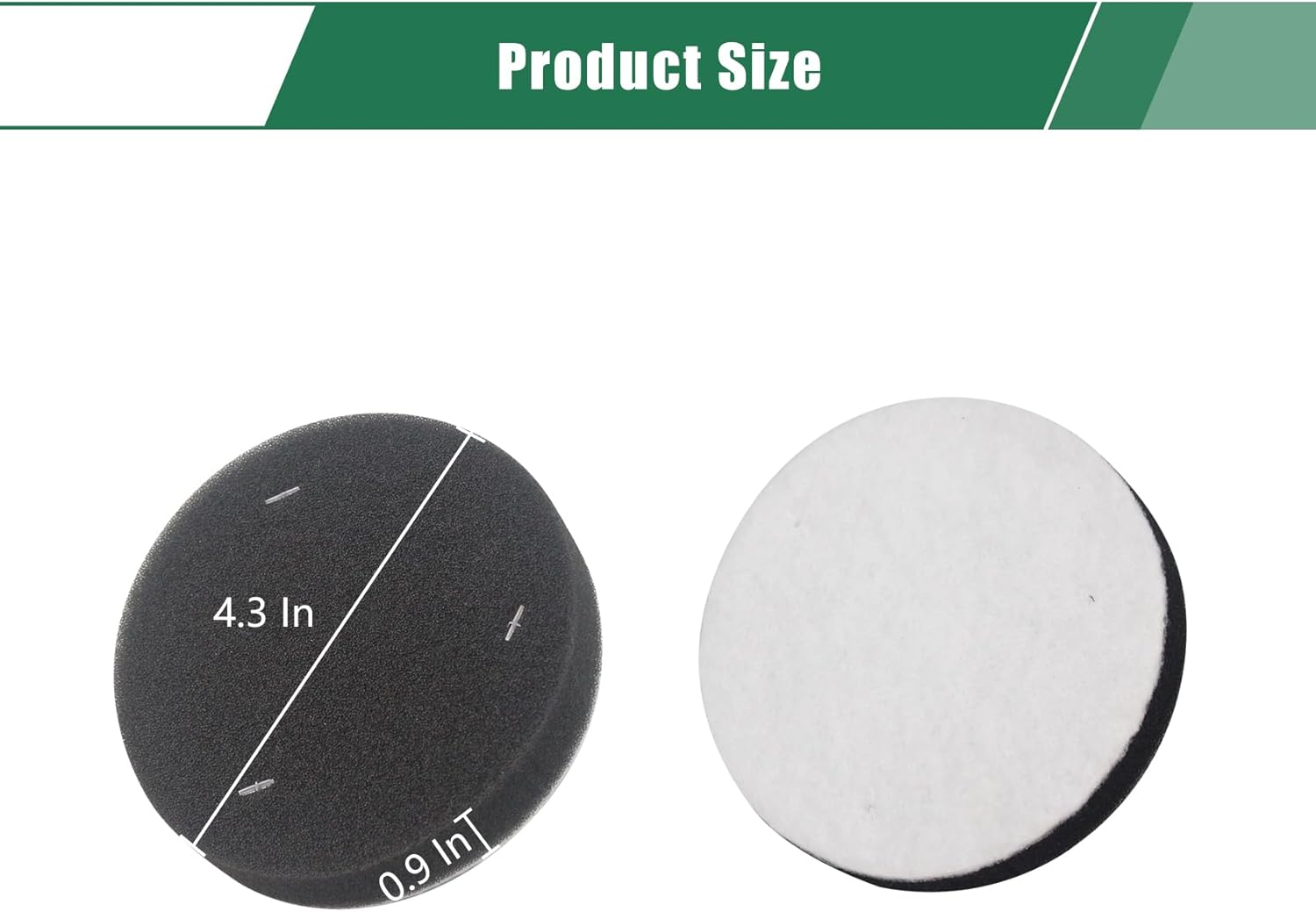 Replacement Filter Compatible with Eureka Airspeed Compact Bagless Upright Vacuum, Fits Models NEU100,NEU102,NEU10AE2,NEU10AE5,NEU10AE4 Part # E0106 (2 Pack) - Image 3