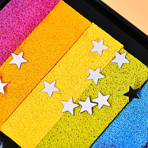 Eboot Graduation Star Confetti Star Table Confetti Metallic Foil Stars Sequin For Graduation Party Wedding Decorations, 30 Grams/ 1 Ounce (Silver) #TOP3