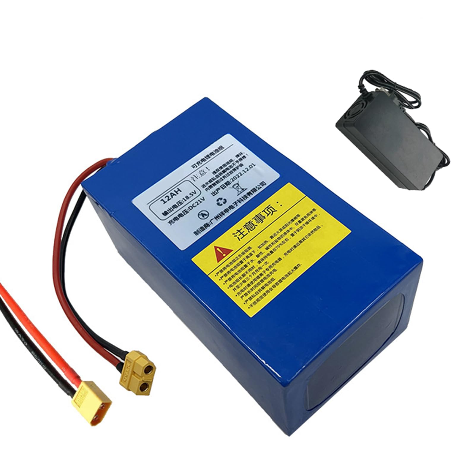 Batteria agli ioni di Litio da 18,5 V, 12 Ah, 18 Ah, 24 Ah, 30 Ah, 36 Ah, Batteria al Litio di Ricambio da 21 V per Trapano Elettrico, Sega da potatura, aspirapolvere