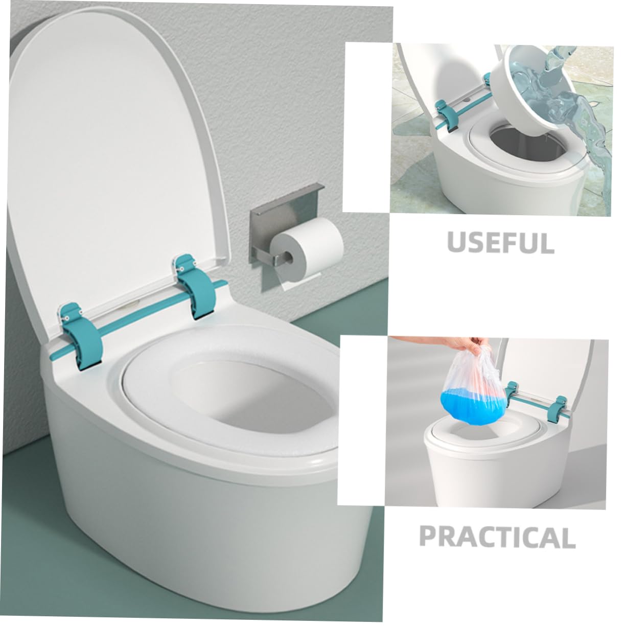 COHEALI Boy Girl Potty Training Toilet Portable Boy Girl Potty for Sturdy Design - Base Convenient Indoor and Outdoor Use Hard Cushion