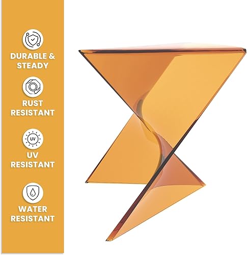 Miniatura 124 de LeisureMod Mesa auxiliar moderna color gris, elegante mesa auxiliar para dormitorio y sala de estar