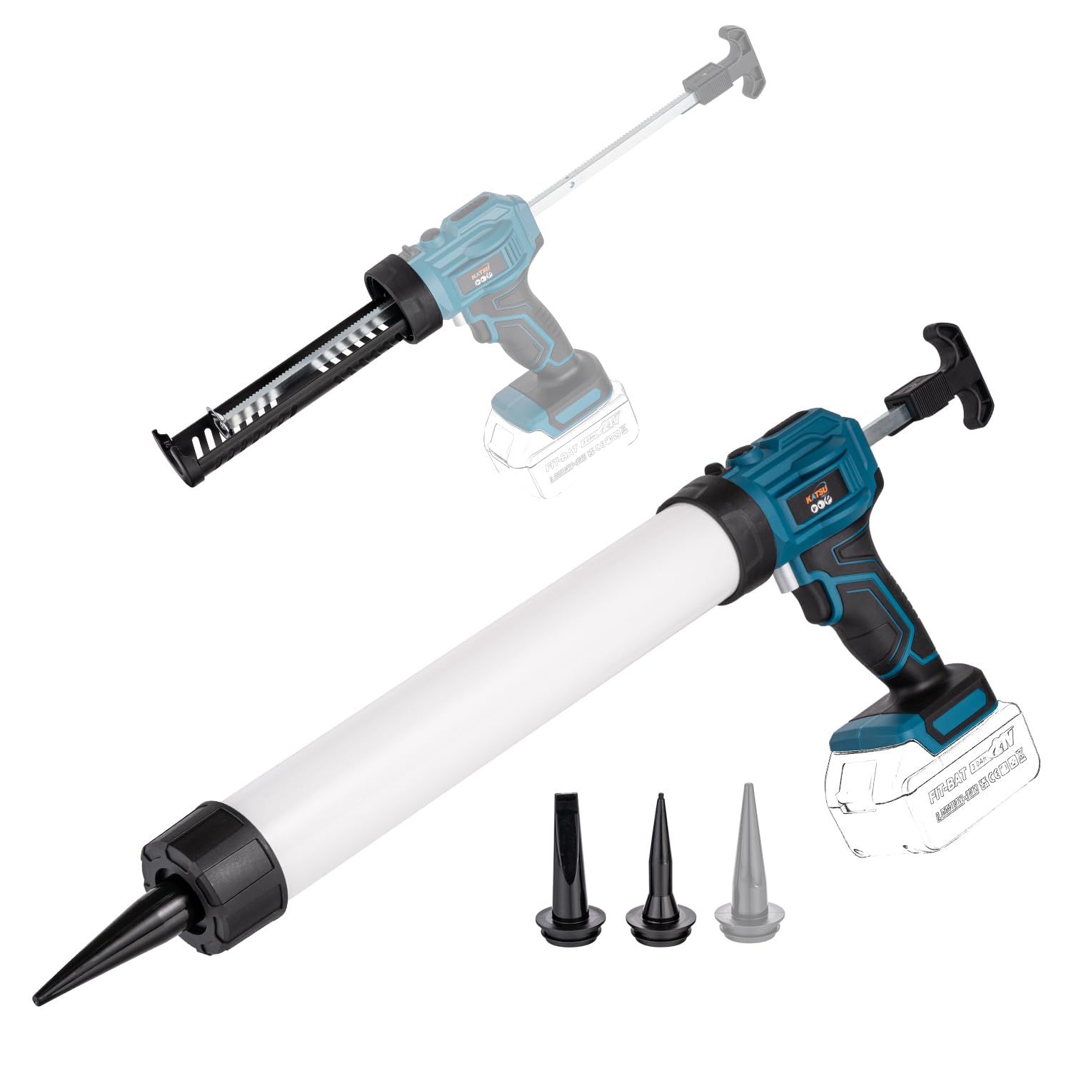 KATSU FIT-BAT Cordless Caulking Gun No Btry