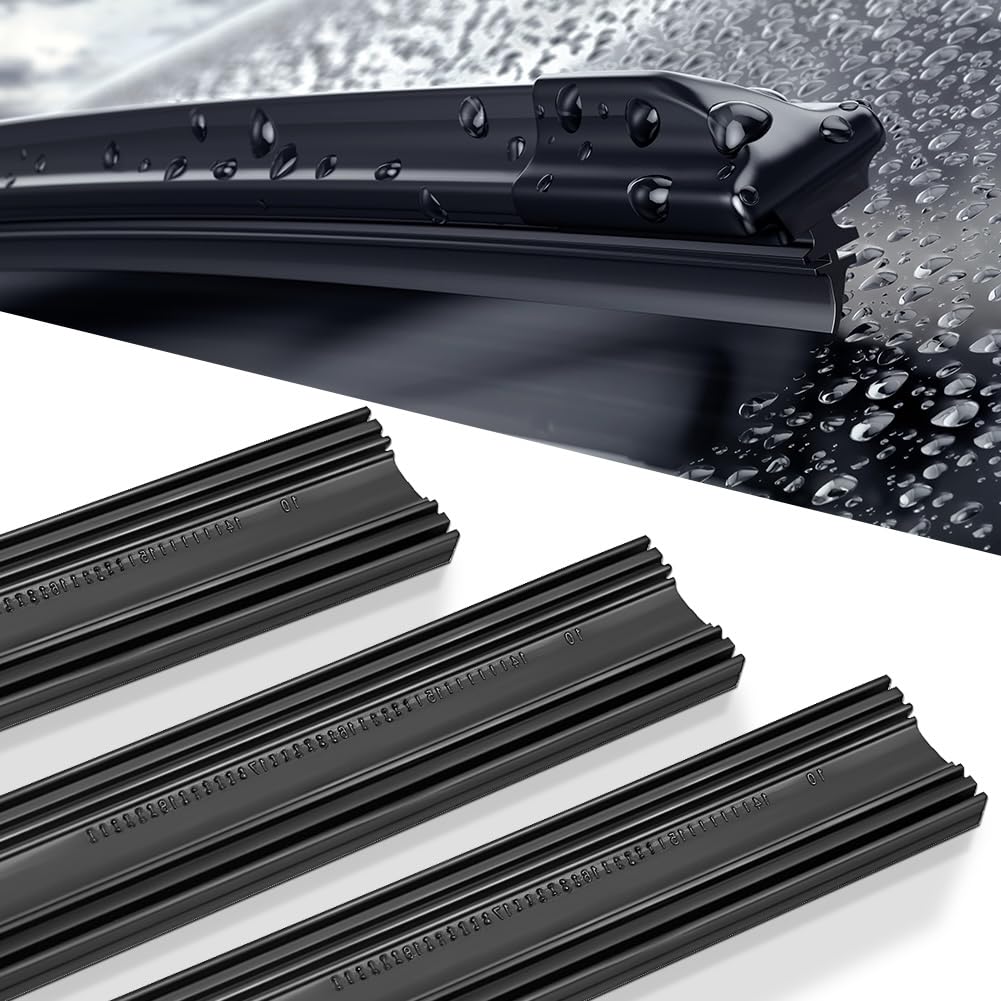 ACLONG 6PCS 700mm 28inch Wiper Blade Refills for Bosch Aerotwin,6mm