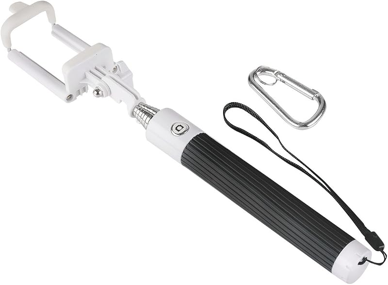 Selfie Stick with Aux-in Wired Shutter Release (Black)