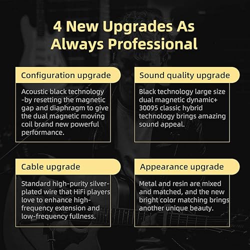 Miniatura 4 de KZ ZSN Pro X - Auriculares intraurales de monitor 1BA 1DD, auriculares con cable HiFi, para deportes, videojuegos, compatibles con teléfono, PC y