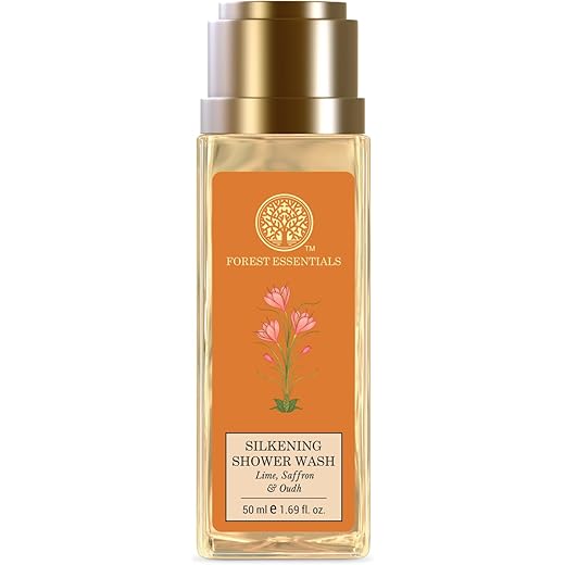 Forest Essentials Lime Saffron Oudh Shower Wash - Softening