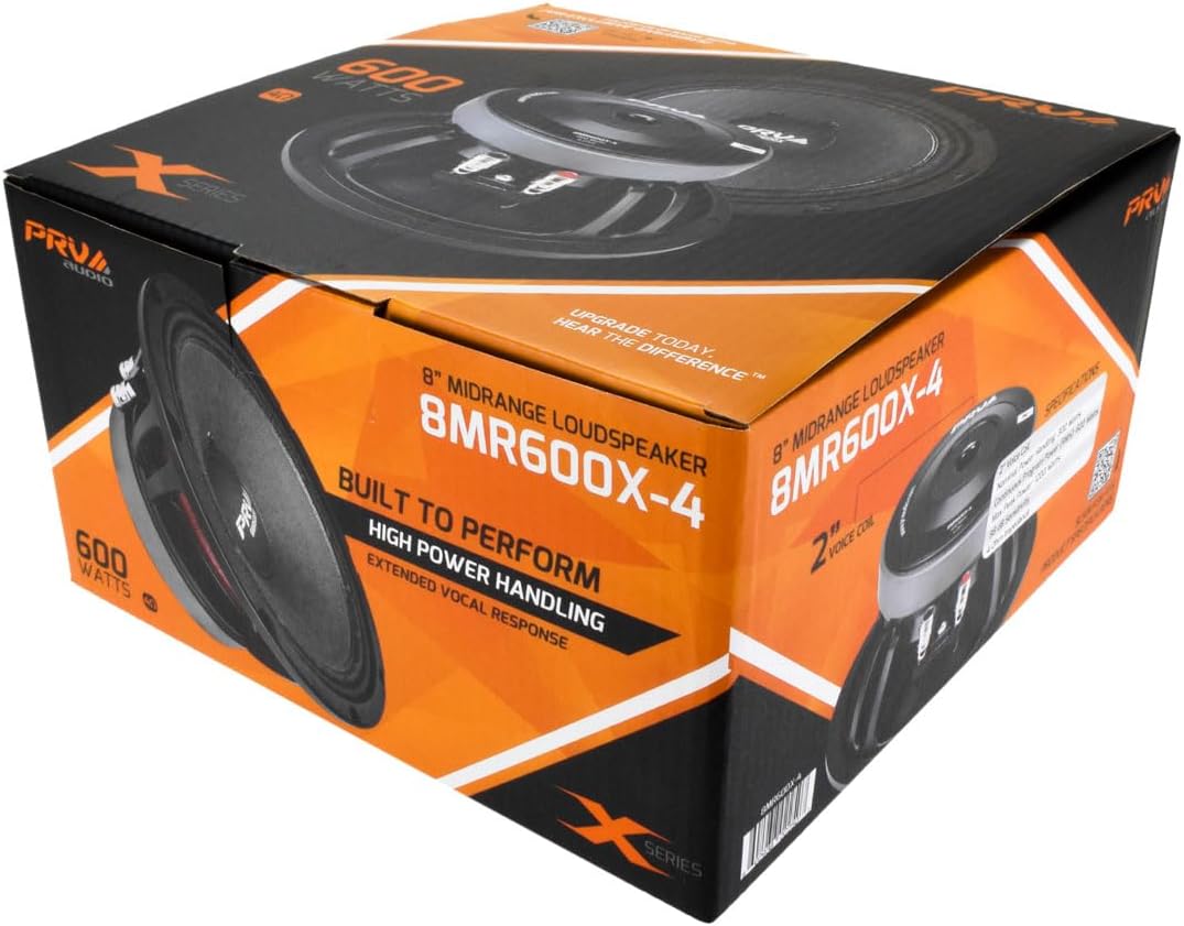 PRV AUDIO 8MR600X-4 Speaker retail box