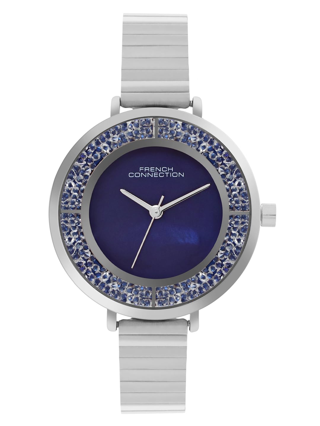 French Connection Analog Blue Dial Womens Watch-FCN087USM (B0D78P99VG) Amazon Price History, Amazon Price Tracker