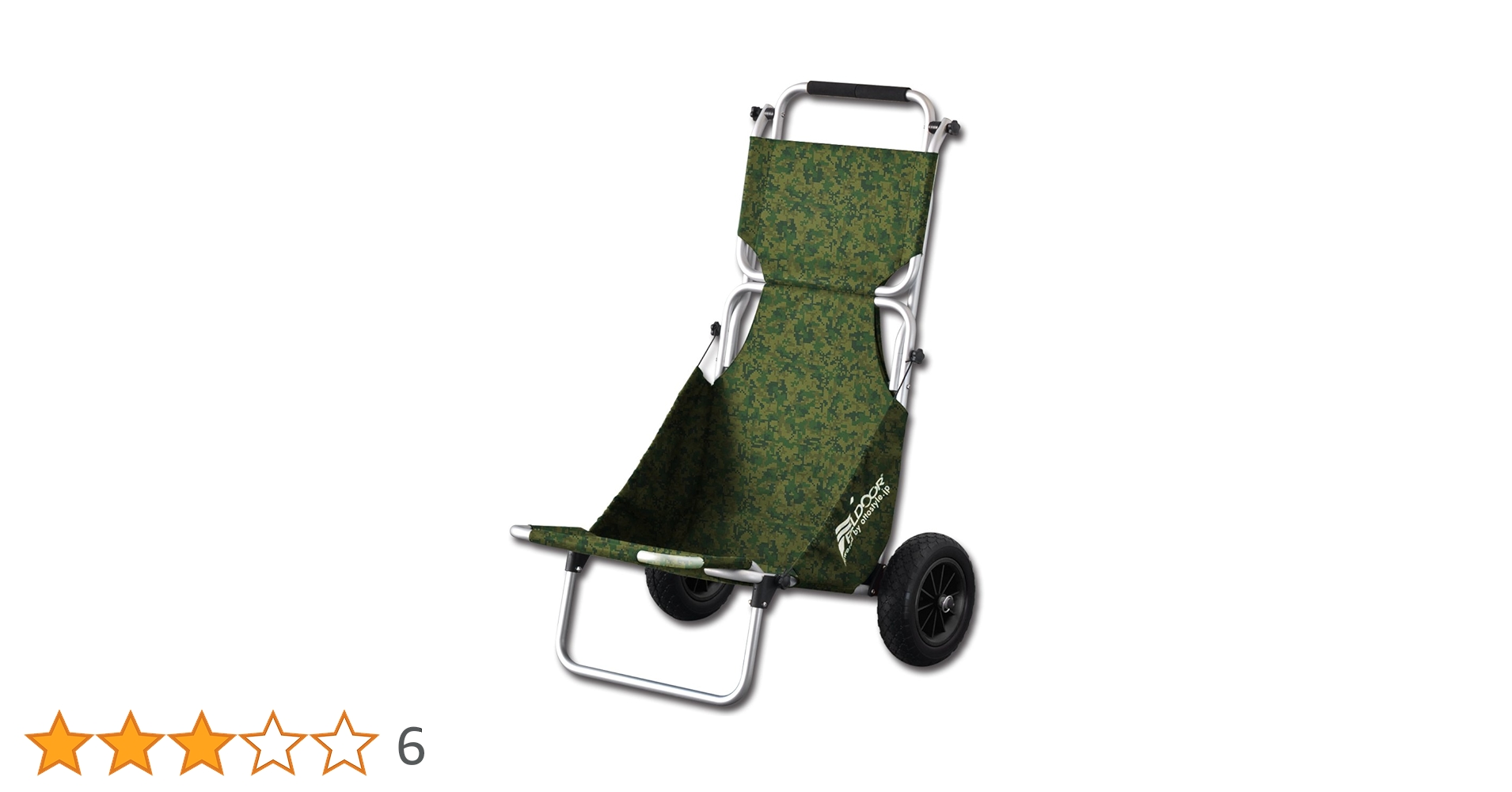 FIELDOOR 折り畳式　トローリーチェア ノーパンクタイヤ搭載 送料無料 Amazon.co.jp: FIELDOOR 折りたたみ式 トローリーチェア