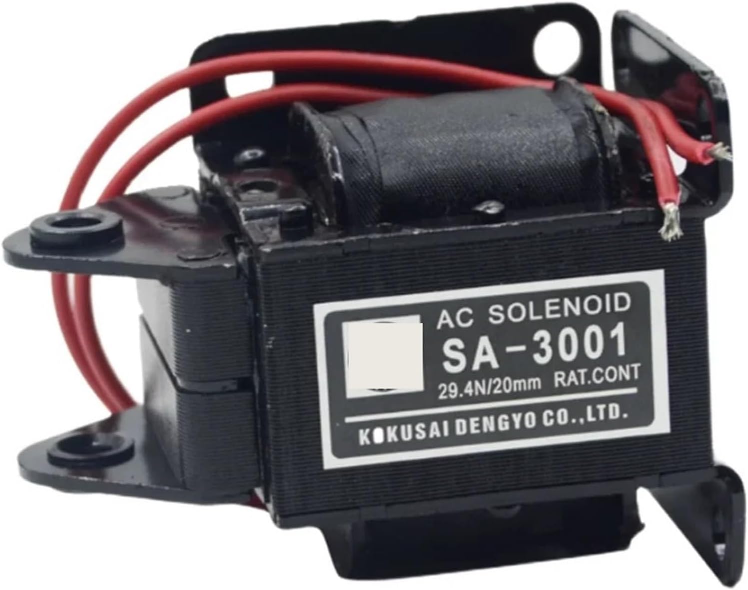 Electromagnet Solenoid: MQ8(SA)-3702 AC Push-Pull Tractive Solenoid Electromagnet 220VAC 49N Stroke 20mm Electromagnet Solenoid: MQ8(SA)-3702 AC Push-Pull Tractive Solenoid Electromagnet 220VAC 49N Stroke 20mm