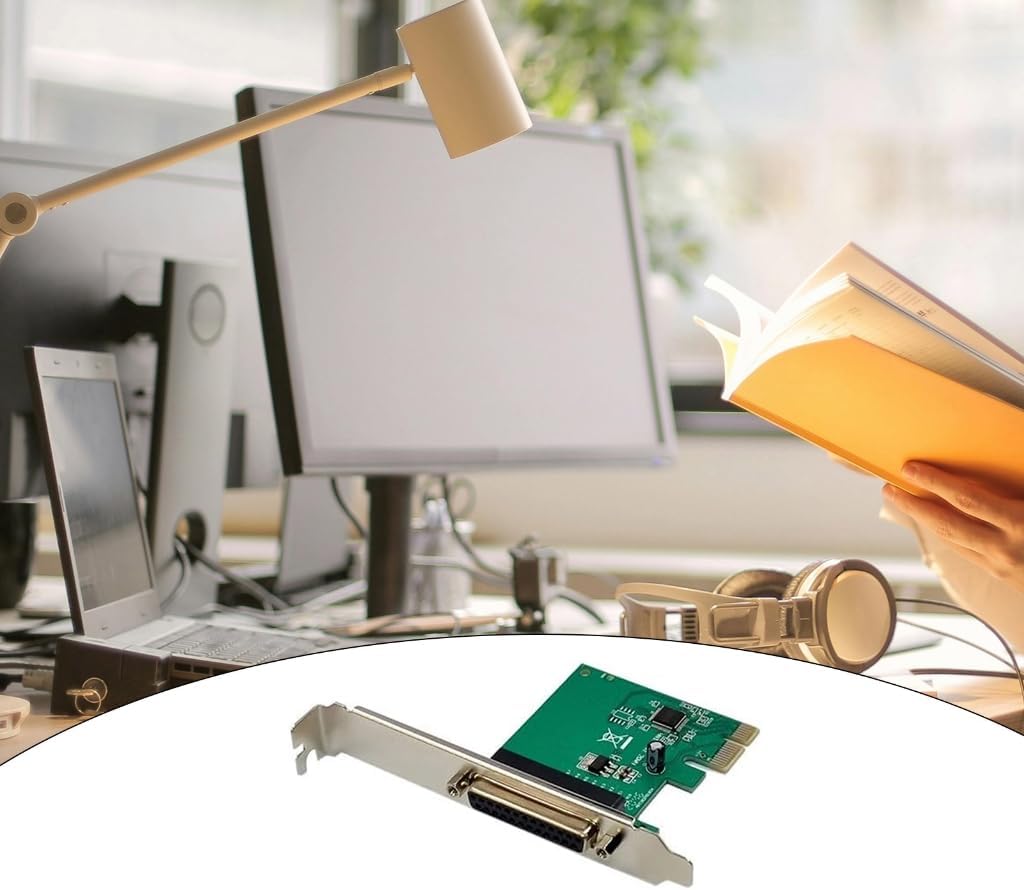 PCIE to DB25 Easy Installation Convenient Expansion Card Low Profile Bracket
