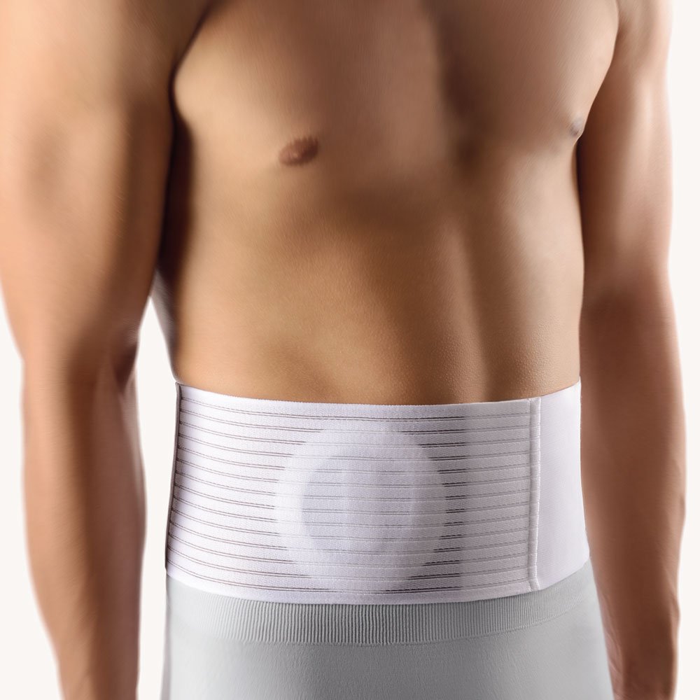 Bort Narbenbruch-Bandage Gr. 2, Höhe 13 cm, weiß