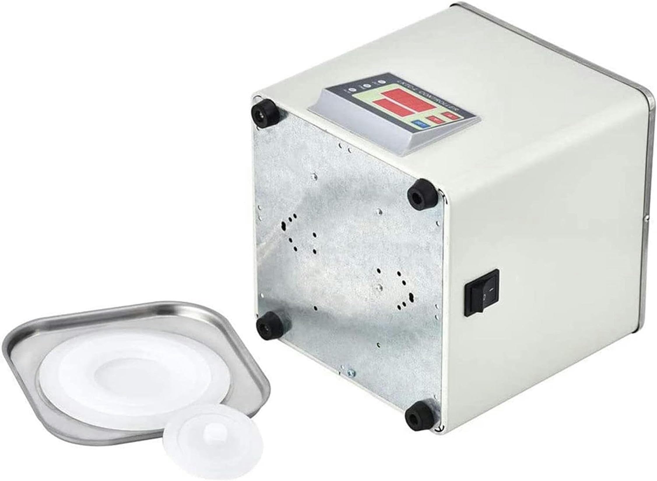 XENITE Bagnomaria da Laboratorio a Temperatura Costante, Bagnomaria Riscaldamento Elettrico a Foro Singolo, Bagnomaria Termostatico Digitale 220v 50hz 2.6l, Forniture Bagnomaria da Laboratorio