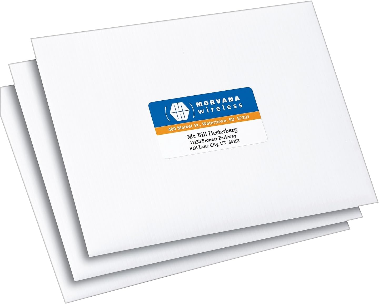 Mailing Label for Color Printers, Laser,1-1/4"x2-3/8", Matte White, 450/Pack AVE6871