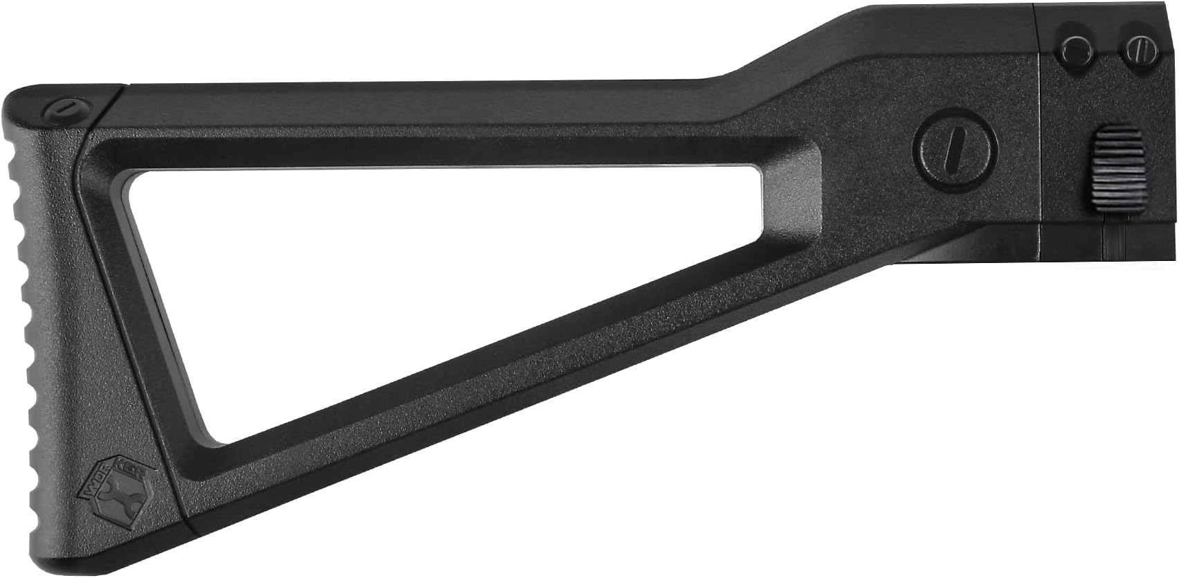 ABS Plastic Shoulder Stock Kits for Nerf Elite Modulus Series and Worker Blasters Toy (Black)