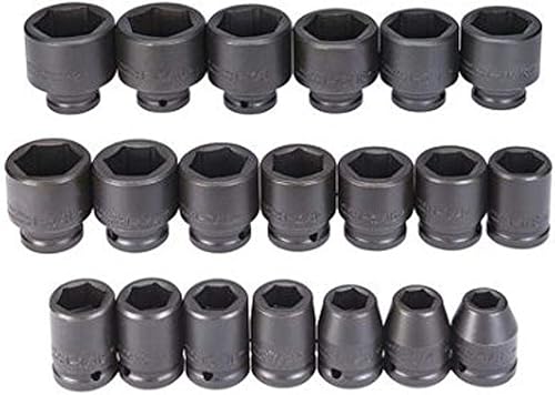 Stanley Proto Proto J72103 - Juego de llaves de vaso de impacto de 34 pulgadas, 20 piezas, 6 puntos (1 juego)