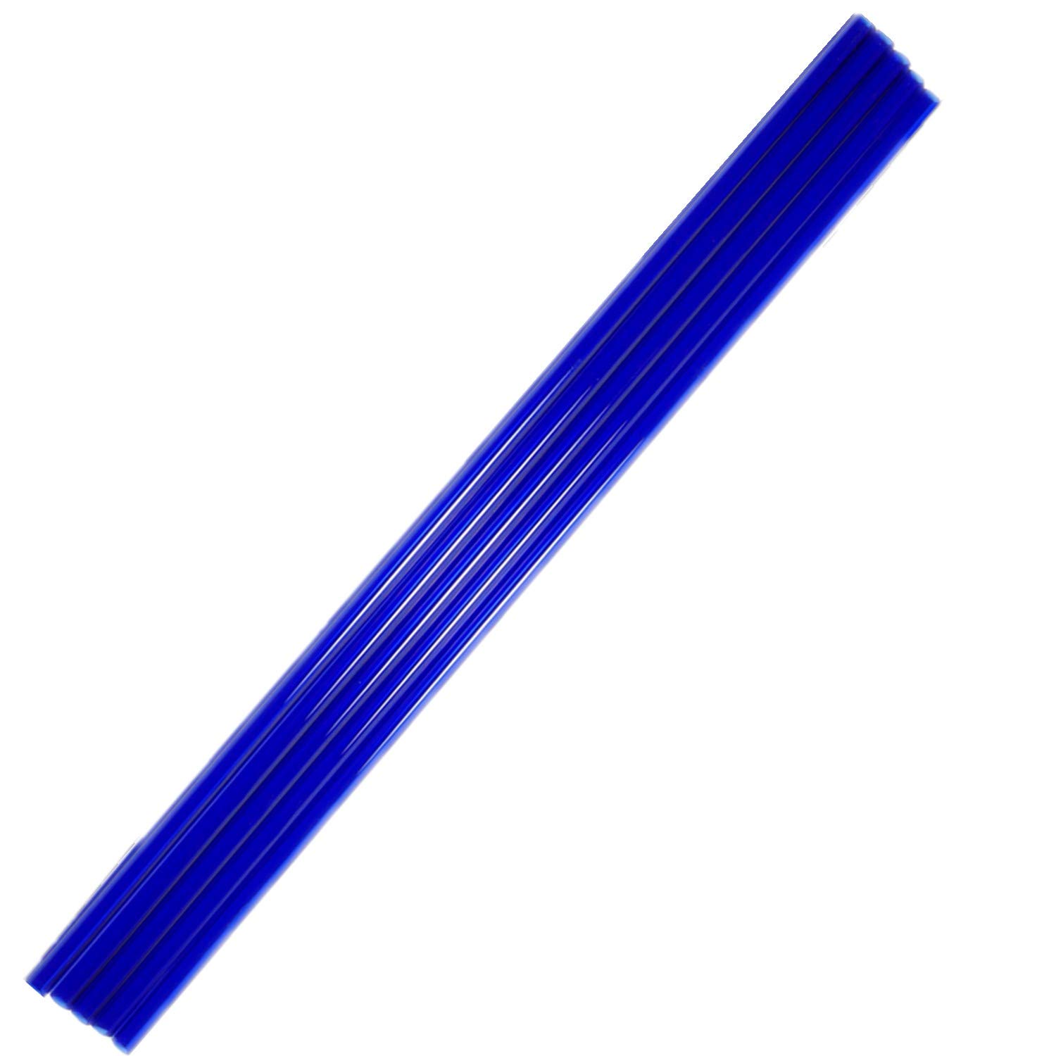 5Pcs 300mm Blue Color Borosilicate Glass Tube OD=10mm ID=7mm 1.5mm Thcik
