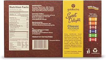 Goldilocks Sweet Delights Classic Polvoron 10.60oz (300g)