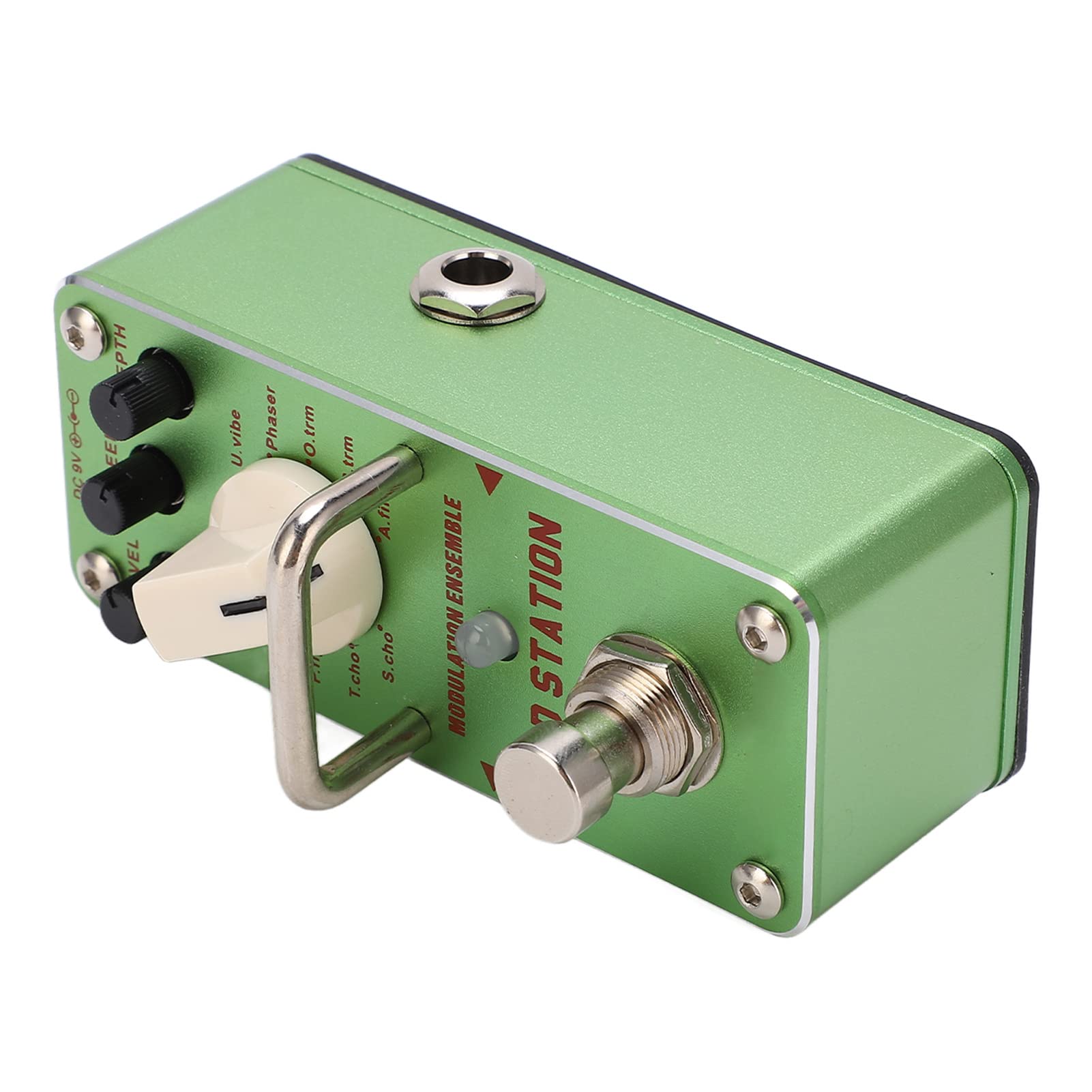 Pedal de Guitarra Multiefectos, Pedal de Guitarra Multiefectos 11 Efectos Modulación Conjunto Pedal de Efectos de Guitarra Pedal de Efectos de Guitarra para Guitarra Eléctrica