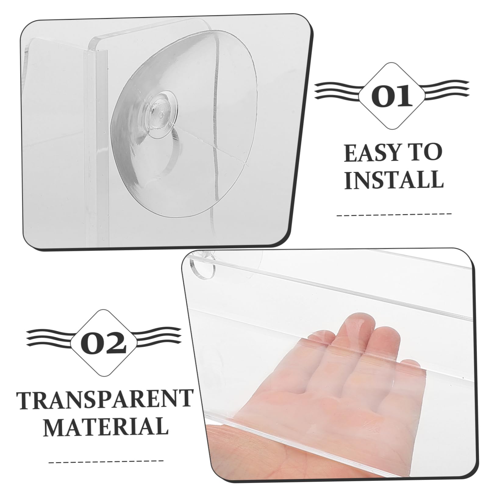 IMIKEYA 4 Piezas Portavasos para Bebidas Nevera Porta Bebidas Estante De Bebidas del Refrigerador Soporte para Latas De Refrigerador Botellero Nevera Puede Estante Transparent Acrílico