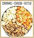 2 Gallon Gourmet Christmas Popcorn Gift Tin – Holiday Variety Pack with Caramel, Cheddar & Kettle Corn | Free Scooper + Stay-Fresh Lid | Kosher, GMO-Free Corn, Gluten-Free