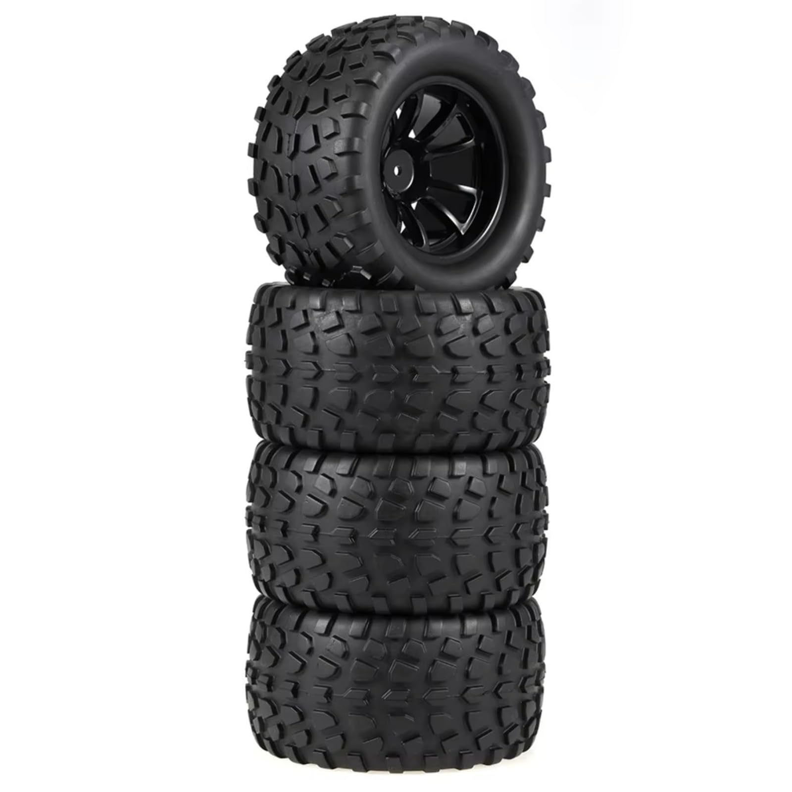 RC Repuestos para Traxxas para Arrma para Redcat 1/10 4 Uds 130MM RC para Monster Truck para Buggy Neumático Rueda Insertos De Espuma 12mm Hex