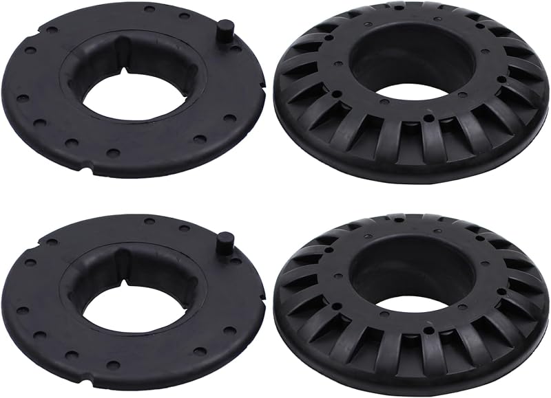 Kit de isoladores superiores e inferiores de mola traseira Roneeson para Jeep Grand Cherokee 1999–2004 – 4 peças