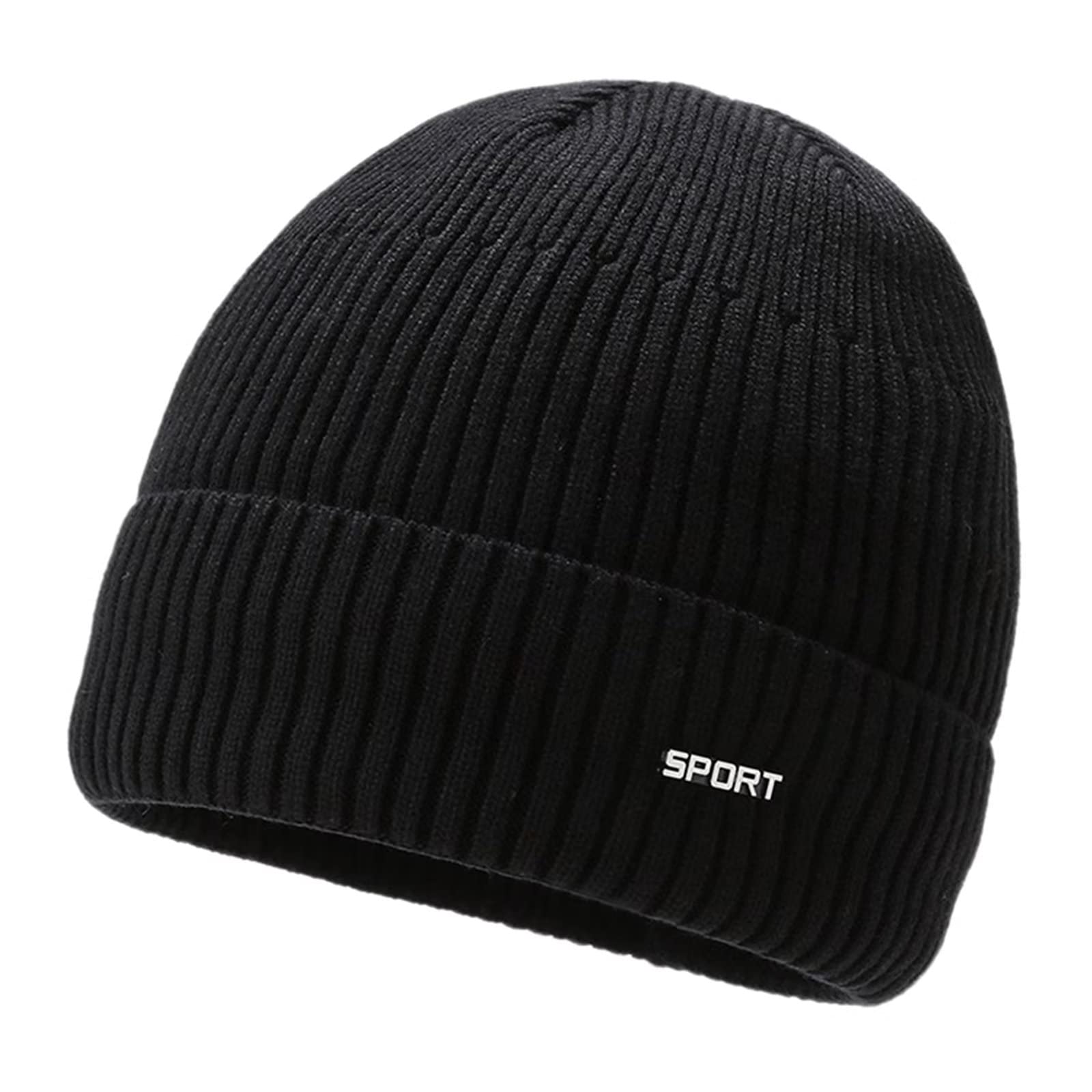 Bonnet tricoté souple et confortable au maillage extensible - 5