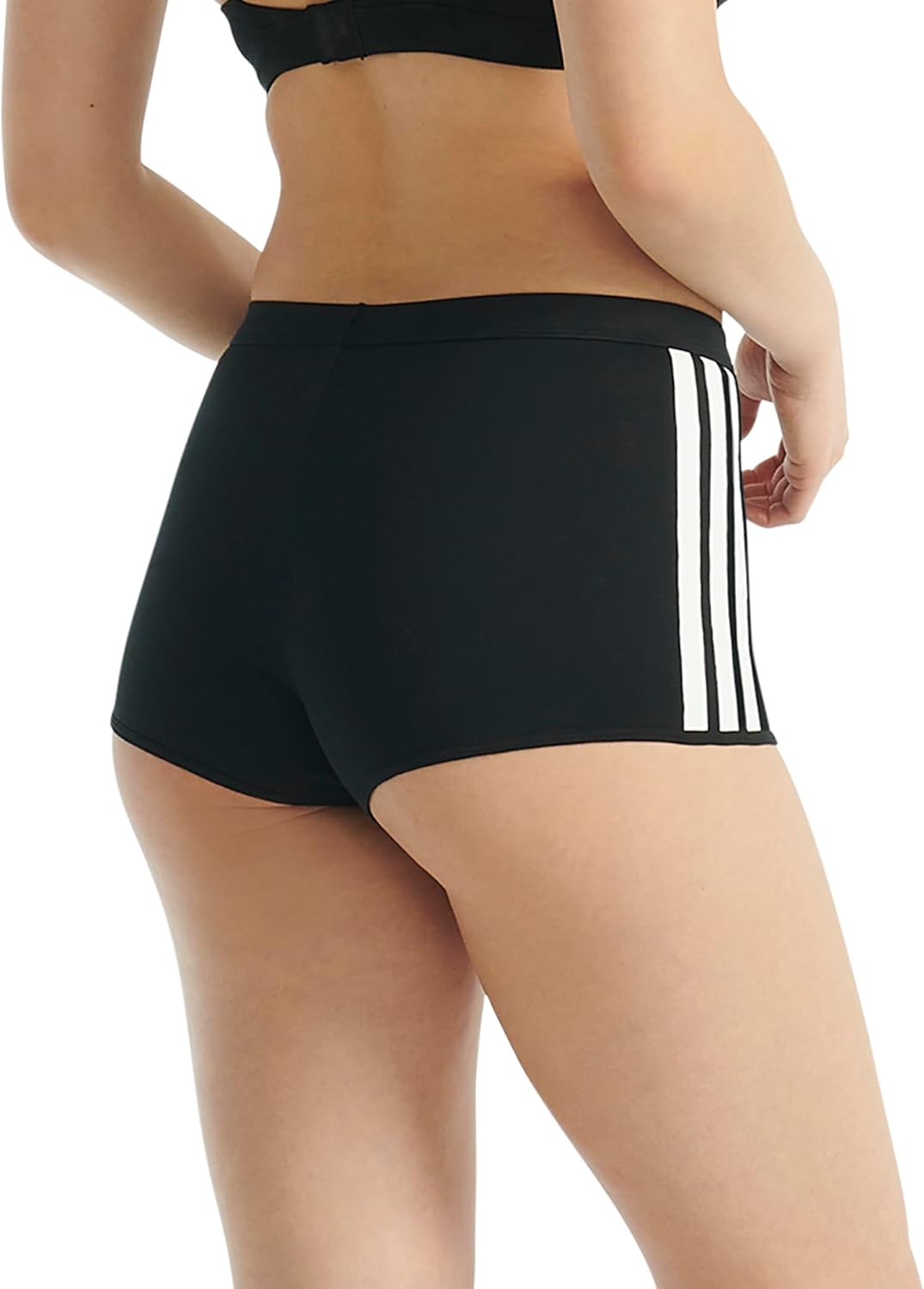adidas Women's 3 Stripes Active Essentials Cotton Shortie Underwear
