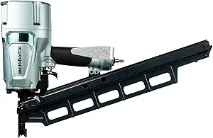 Metabo HPT Framing Nailer, Pneumatic, 2-Inch up to 3-1/4-Inch Plastic Collated Full Head Framing Nails, 21 Degree Magazine, 5-Year Warranty (NR83A5S) Metabo HPT Framing Nailer, Pneumatic, 2-Inch up to 3-1/4-Inch Plastic Collated Full Head Framing Nails, 21 Degree Magazine, 5-Year Warranty (NR83A5S)