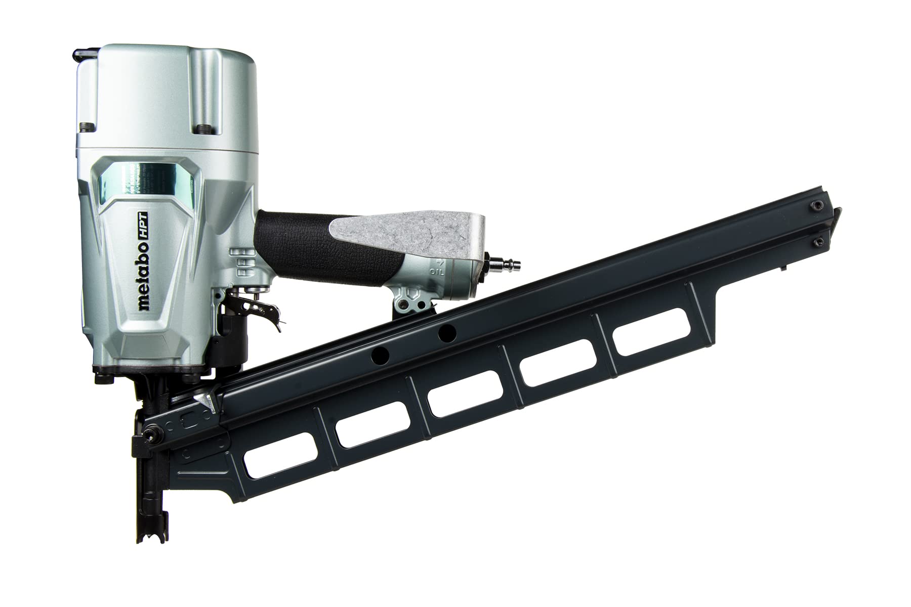 Framing Nailer, Pneumatic, 2-Inch up to 3-1/4-Inch Plastic Collated Full Head Framing Nails, 21 Degree Magazine, 5-Year Warranty (NR83A5S)