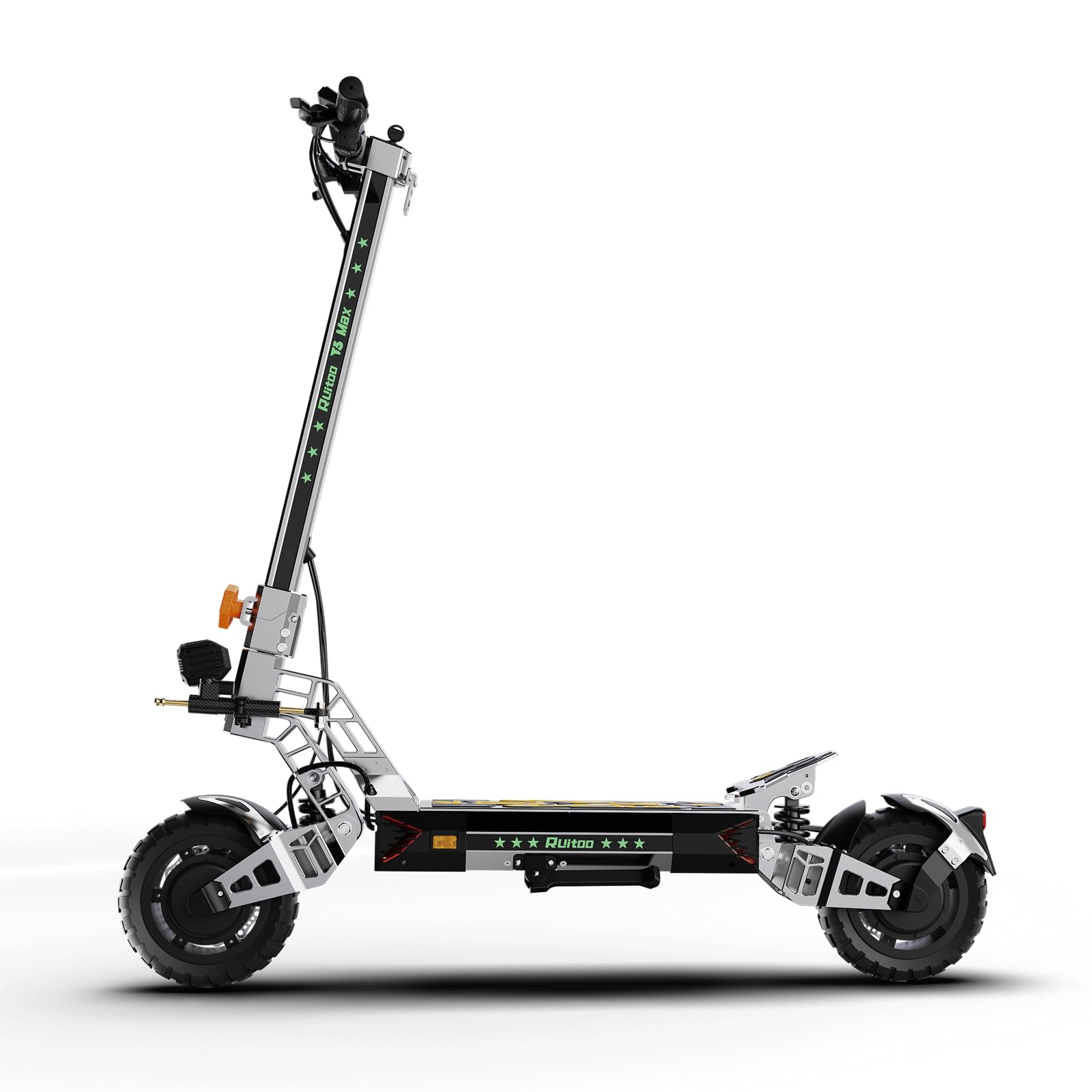 Electric Scooter, 1000/1600/5600 W Motor, 28-46 Mph, 31-52 Miles Range, 18.2/15.6/20.8/35 AH Battery, Dual Suspension & Hydraulic Braking System Scooter for Adults with Seat & Storage Box