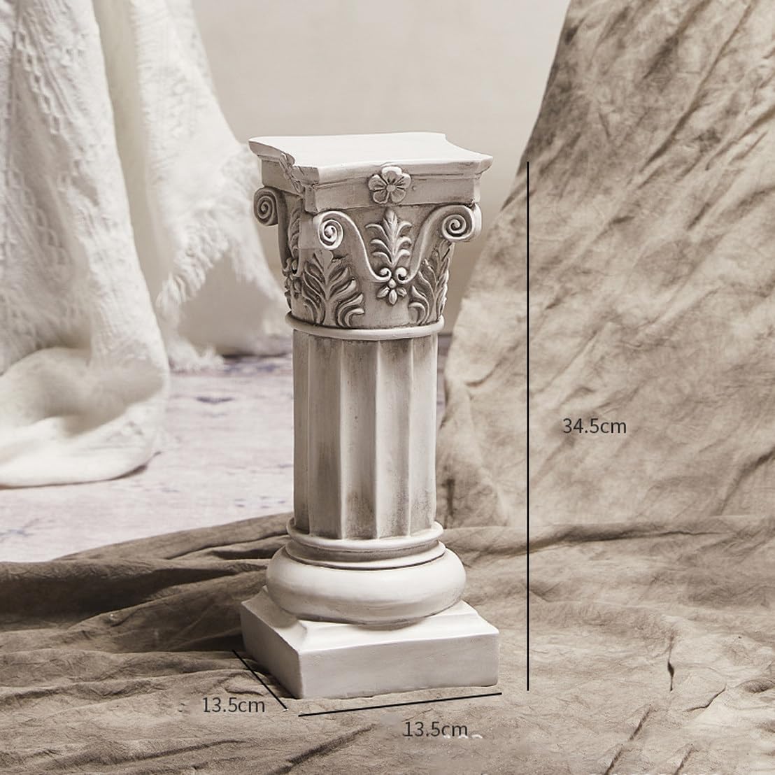 コラム 花台 花束柄 Amazon.co.jp: ガーデンコラム ガーデニング 置物