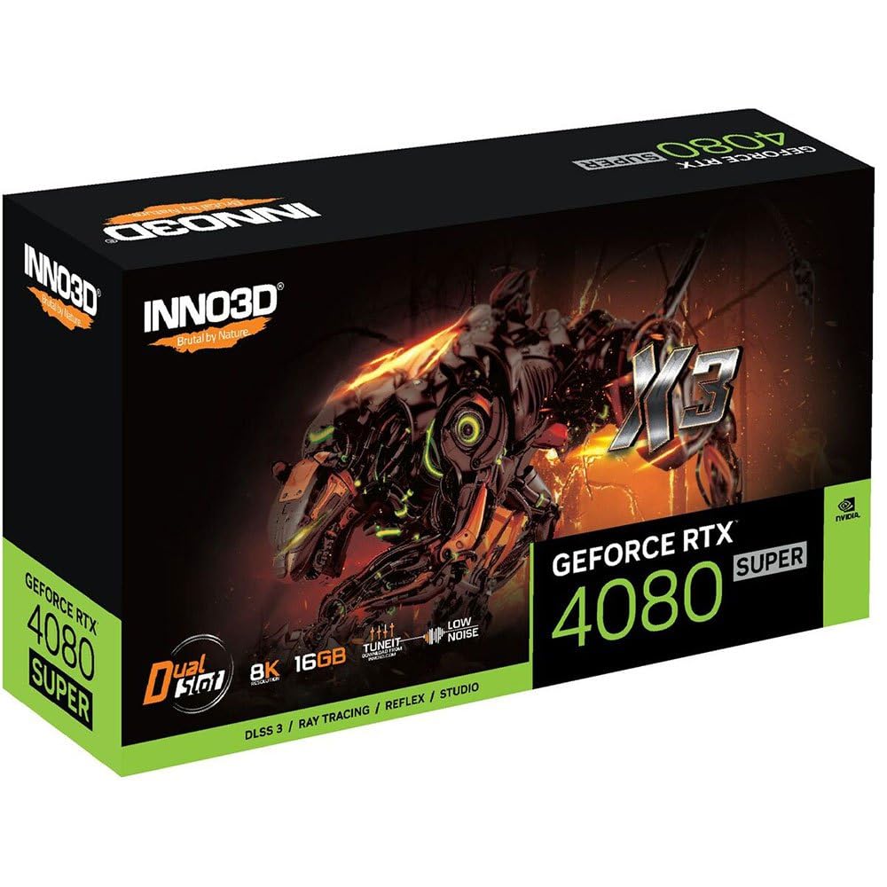 Inno3d Geforce Rtx 4080 Super X3 Nvidia 16gb Gddr6x | Desertcart INDIA