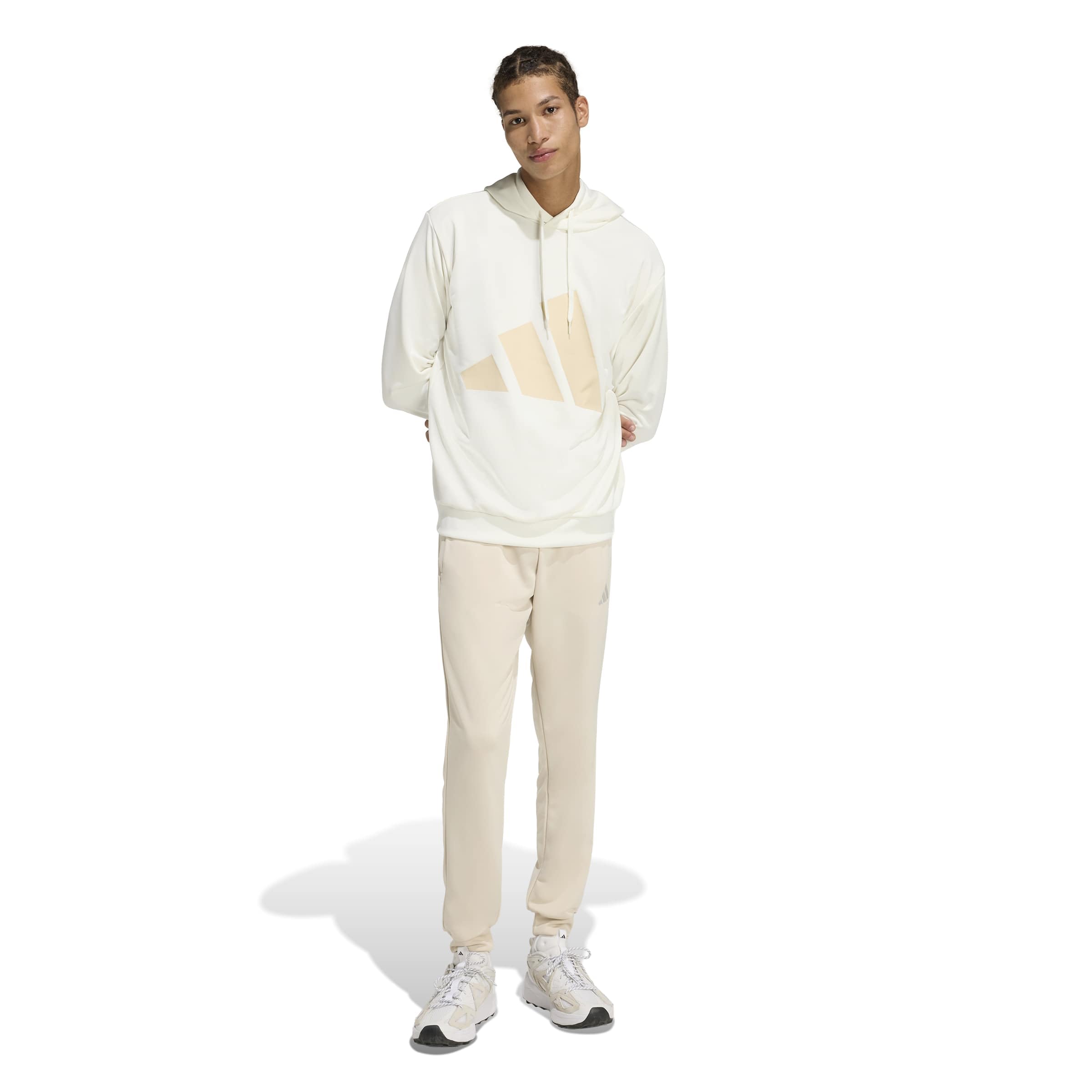 adidas Big Logo French Terry Hooded Chándal Hombre
