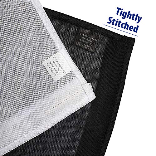 Tenrai 5 Pack (2 Large & 3 Medium) Delicates Laundry Bags, Bra Fine Mesh Wash Bag, Zippered, Protect Best Clothes In The Washer (5 Black, Set Of 5) #TOP4