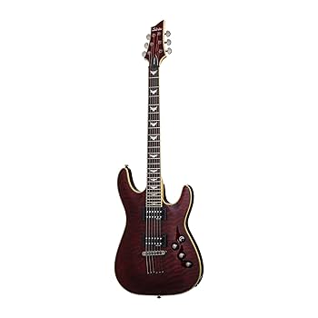 ギター Schecter Diamond Series omen Extreme 7_Body_Left_Front_NA-