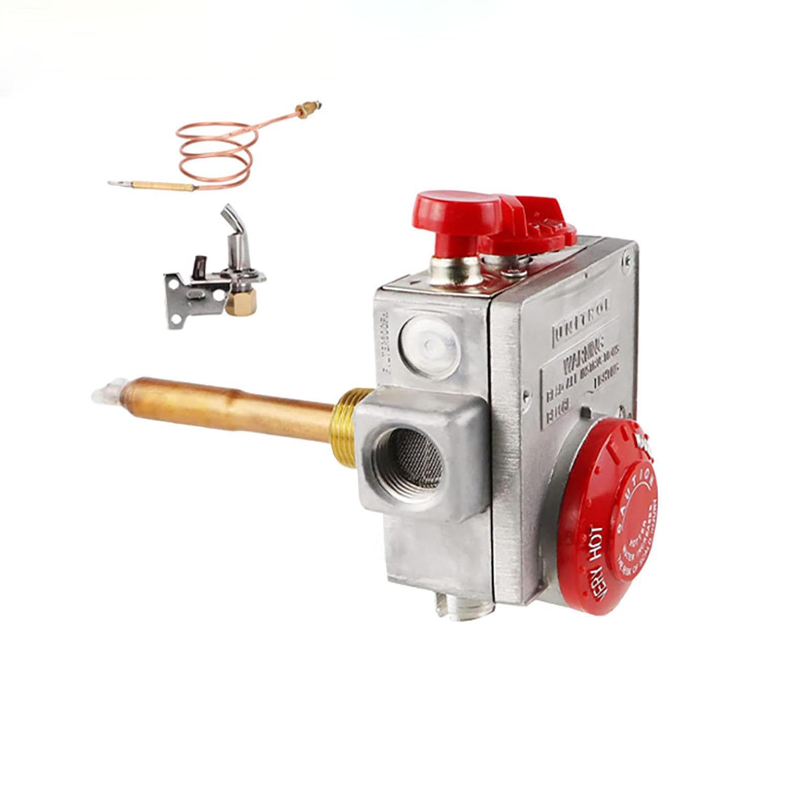 Válvula De Control De Agua Y Gas De Cobre Para Calentador – Pieza De Repuesto De 150mm Para Modelos De 7-10L, Regulación De Temperatura