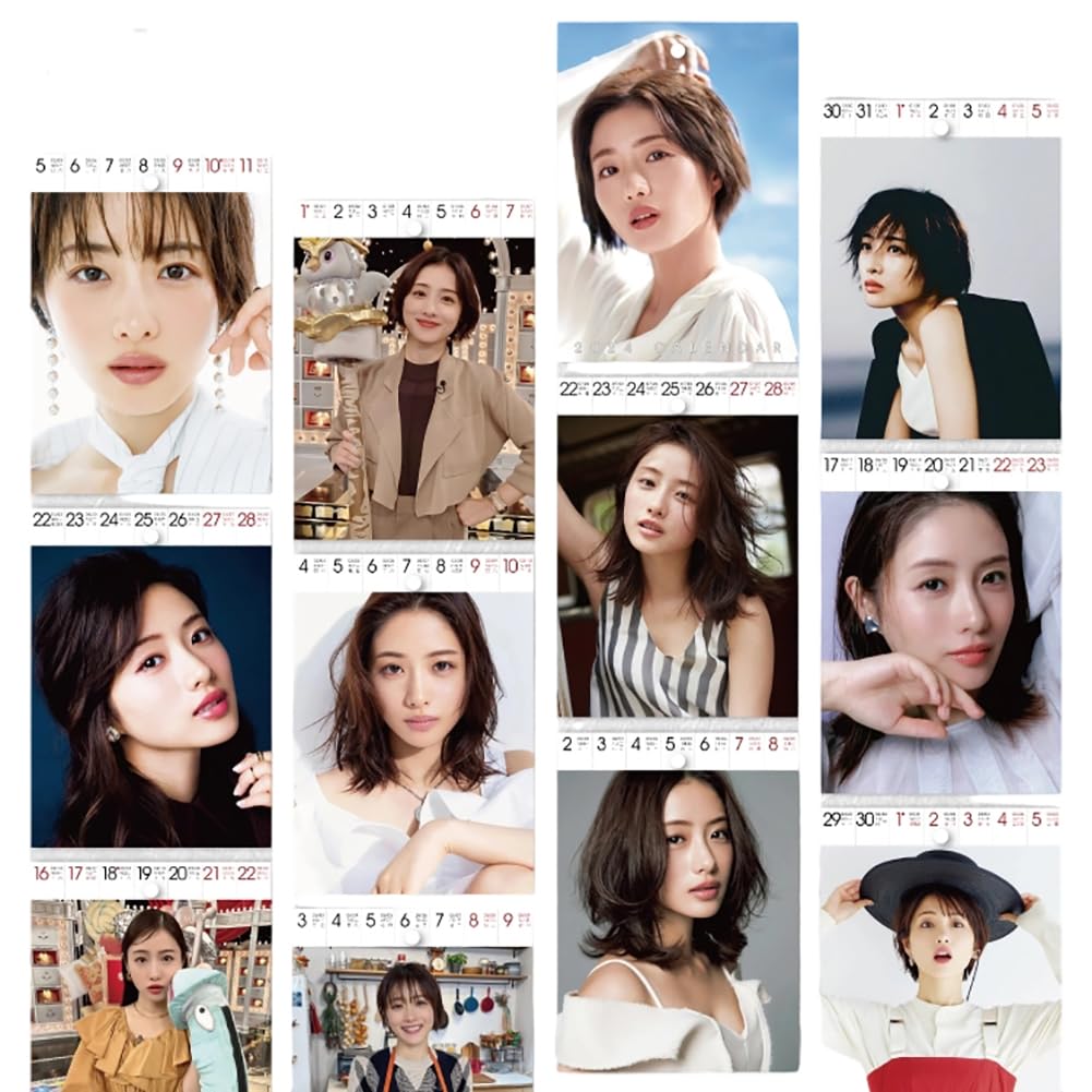 Amazon | 石原さとみ カレンダー 2026年 卓上 週カレンダー