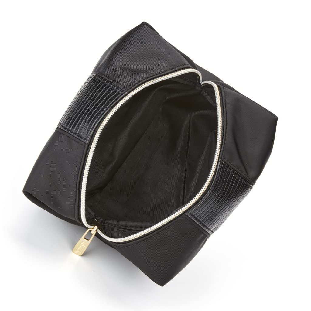 Conair Toiletry Bag, Makeup Bag, Cosmetic Bag for Women and Men in Black Modella by Conair : Everything Else