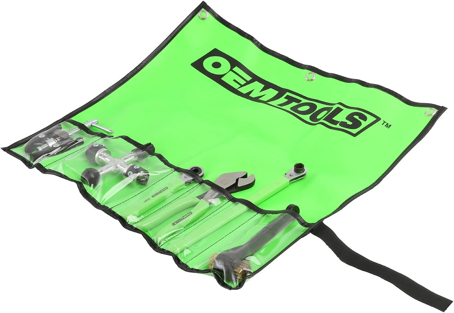 OEMTOOLS 25110 Battery Service Kit (6 Piece), Green Car Battery Tool Kit, Battery Terminal Protection Kit, Car Battery Kit for Vehicle Battery Care