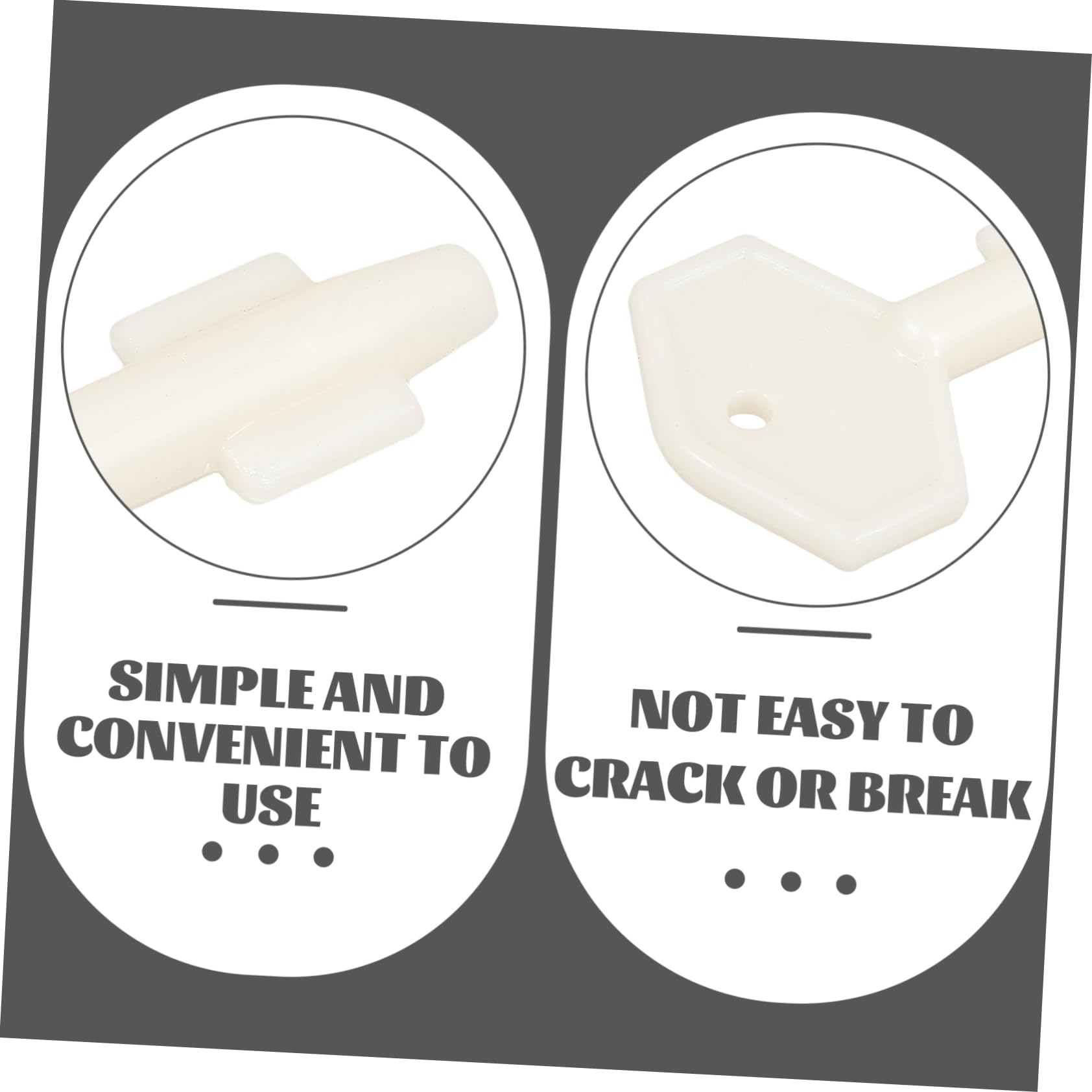 CONGARTENO Universal Paper Dispenser Key Toilet Paper Key Paper Towel Dispenser Key Replacement