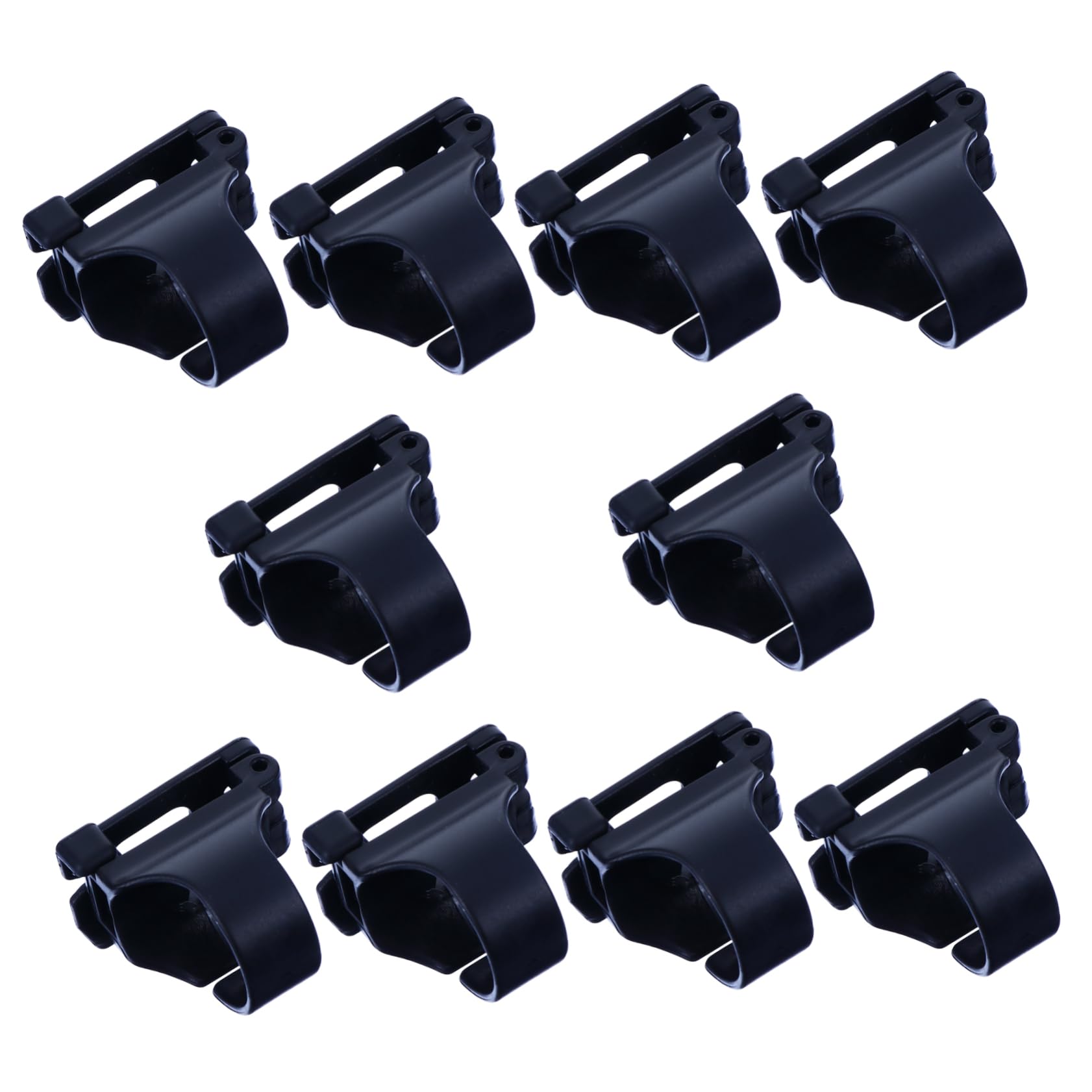 Happyyami 2 Sets 10pcs Holder Retainer Clip Durable Strap for Diving Gear Plastic