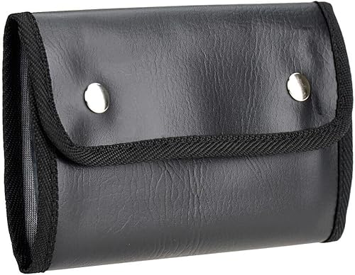 Miniatura 4 de Soporte compacto de vinilo para documentos, 6 x 8 pulgadas, almacena 36 documentos, cabe en la mayoría de compartimentos de camiones, cubierta