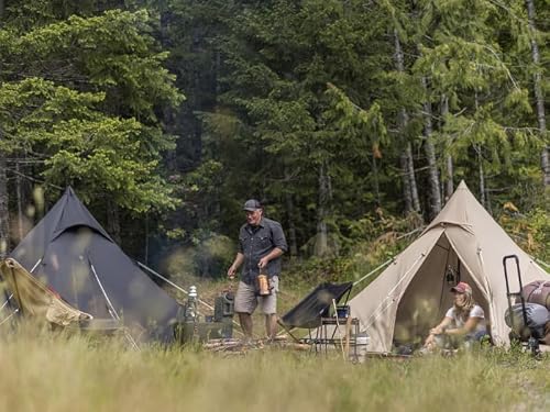 DOD RX Pyramid Tent for Camping Medium 4 Person Tipi - Image 9
