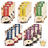 おかゆ 5種類各3個 セット (参鶏湯風 中華風 海鮮風 かつお醤油 鶏塩)