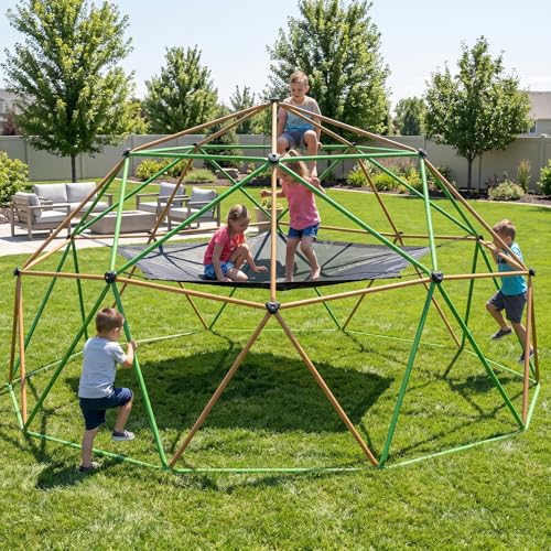 Gardenature 13FT Climbing Dome with Hammock & Swing