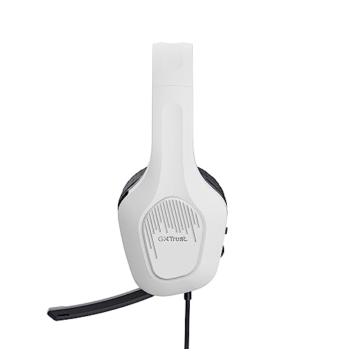 GXT 415W Zirox Cuffie Gaming Leggere con Driver da 50 mm per PC, Xbox, PS4, PS5, Switch, Mobile, Jack Audio 3.5 mm, Cavo 2m, Cuffie con Microfono Over-Ear - Bianco - Cuffia gaming - Immagine 11
