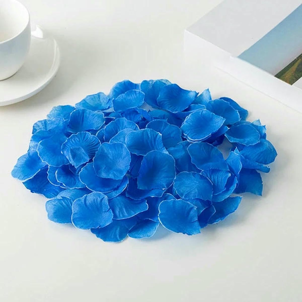 Pétalos de rosa de seda artificiales L16 multicolores para decoración de bodas, pack de 1000 piezas